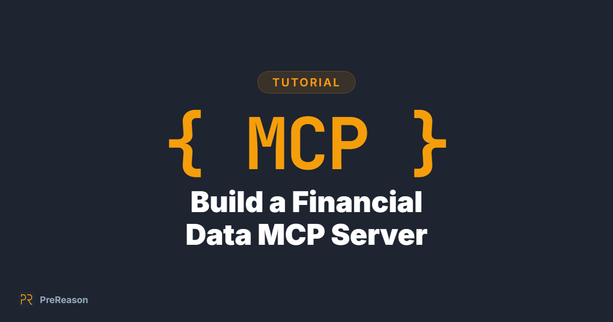 How to Build a Financial Data MCP Server